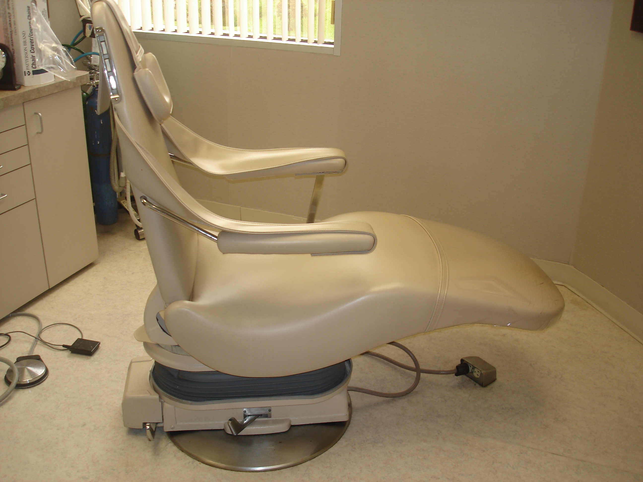 Custom Reupholstered Dental Chairs
